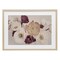 Stupell Industries Open Blooms Maroon Florals Framed Print Under Glass, design by Sisi and Seb